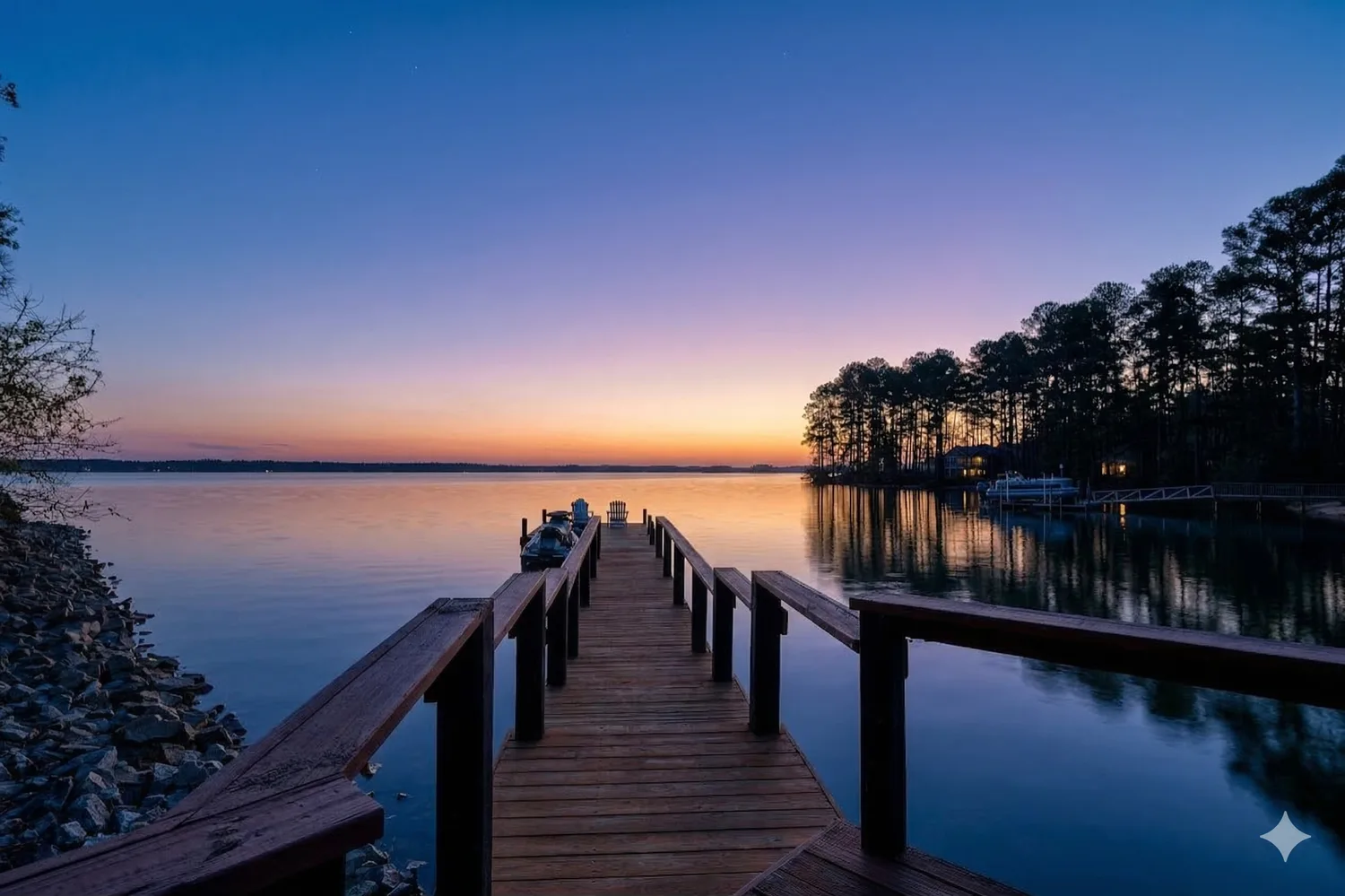 Life Feels Better by the Lake.