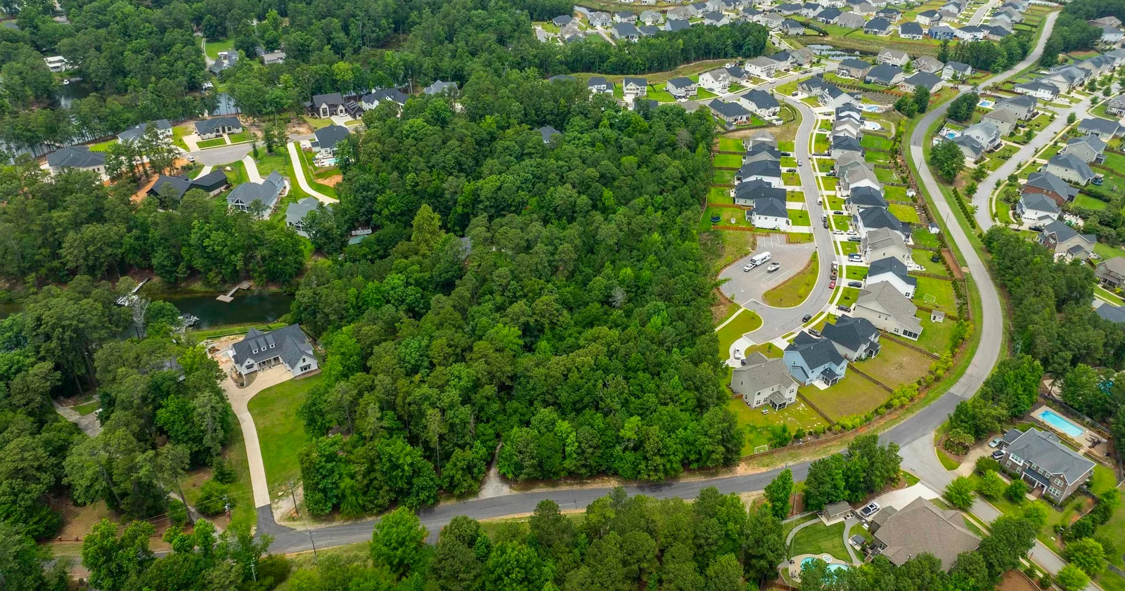 Palmetto Shores from above