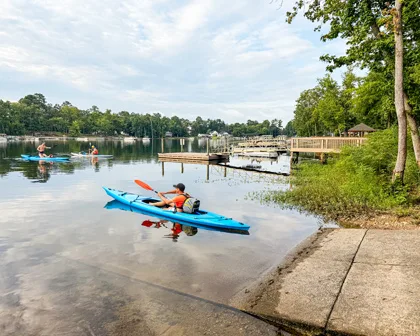 Kayak Launch and Storage